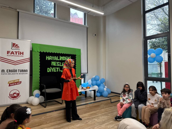 Silivrikapı Çocuk Kütüphanemizden Dünya Sağlık Haftası'na Özel Çocuklarımızla Sağlıklı Yaşam Üzerine Renkli Etkinlikler