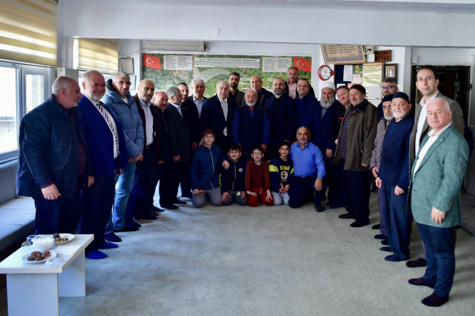 Başkan Turan, Hırka-i Şerif Mahallemizdeki Hemşehrileriyle Buluştu