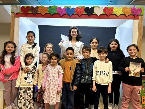 Dünya Kitap Günü'nde Çocuklarımız FANÇO ile Hayallerini Yazarlardan İlhamla Resimlere Taşıdı