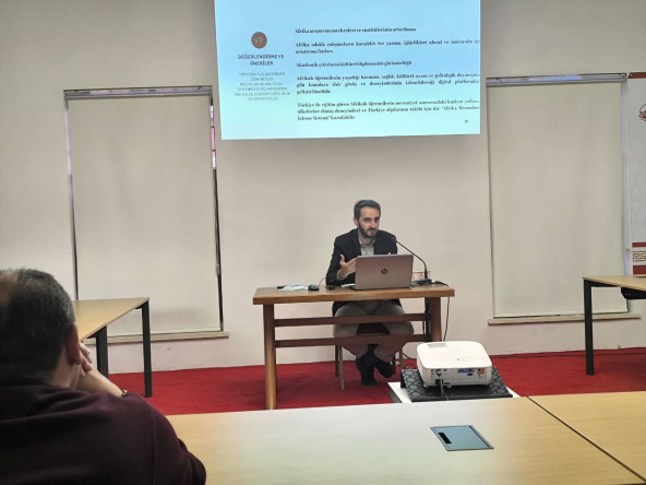 Türkiye'nin Eğitim Diplomasisi ve Afrika Açılımı Medrese Davutpaşa'nın Akademi Buluşmaları'nda Ele Alındı