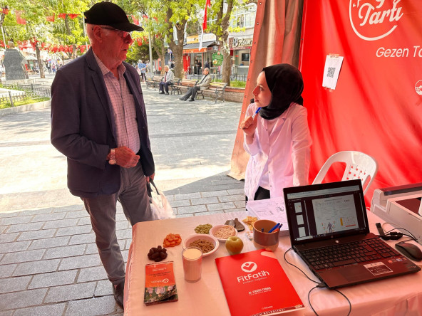 Gezen Tartı Projemiz Büyük Saray Meydanı'nda Vatandaşlarımızla Buluşuyor