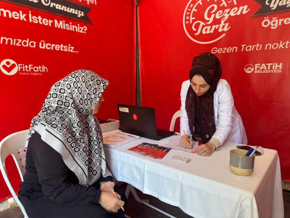 Gezen Tartı Projemiz Büyük Saray Meydanı'nda Vatandaşlarımızla Buluşuyor