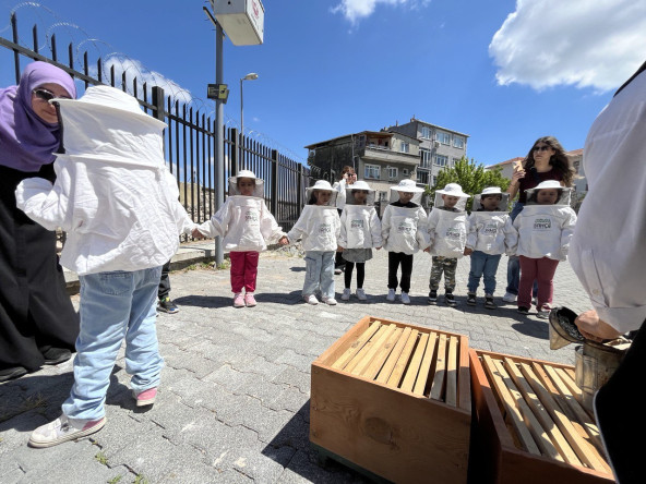 Ayvansaray Bahçe'de Anneler ve Çocuklarımızla Doğaya Yolculuk: “Arıcılık Atölyesi”
