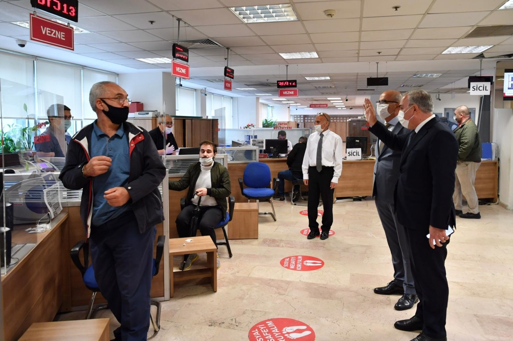 Fatih Belediyesi Fuaye Alanı Vatandaşlarımız İle