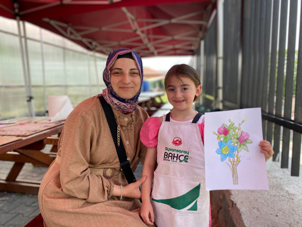 Ayvansaray Bahçe'de Çocuklarımız Suluboya Atölyesi ile Sanatı ve Doğayı Keşfetti