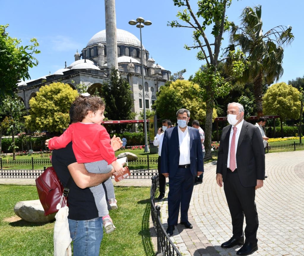 Silivrikapı Parkı, Hekimoğlu Ali Paşa Parkı Ve Meydanı Alan Gezisi