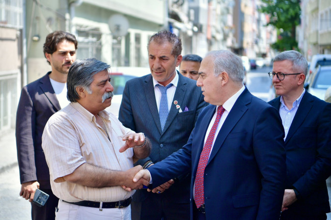 Başkan Turan, Şehremini Mahallemizde Hemşehrileriyle Buluştu