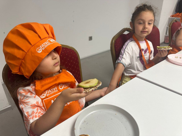 Minik Şeflerimiz, Fındıkzade Çukurbostan Yaşam Merkezimizde Sağlıklı Mutfaklarla Buluşuyor