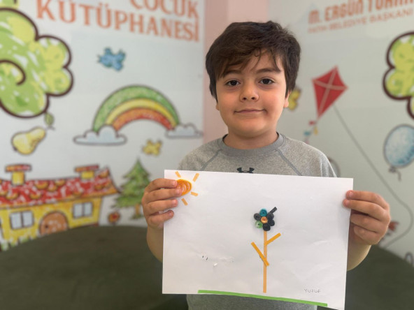 Kağıdın Sanata Dönüştüğü Yolculuk: Sümbül Efendi Çocuk Kütüphanemizde Quilling Buluşması