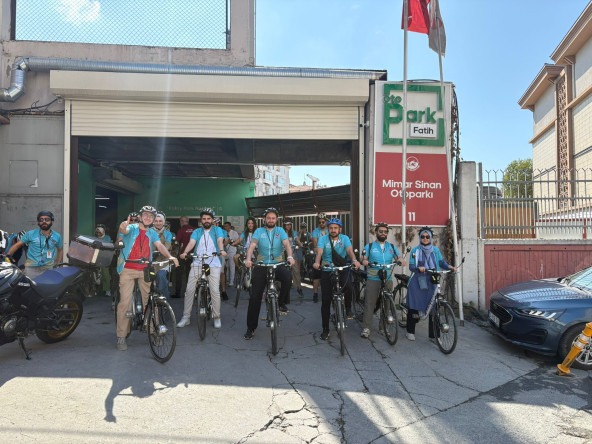 İstanbul'un Tarihine Yolculuk: Fatih Belediyesi'nden Tarihî Yarımada'da Bisiklet Turu
