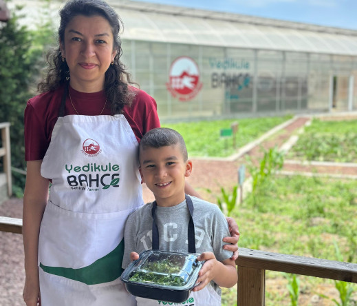 Yedikule Bahçe'de Anneler ve Çocuklarımız İçin Salata Zamanı