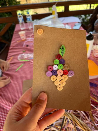 Ayvansaray Bahçe'de Quiling Atölyesi: Anneler ve Çocuklarımız İçin Sanat Dolu Bir Gün