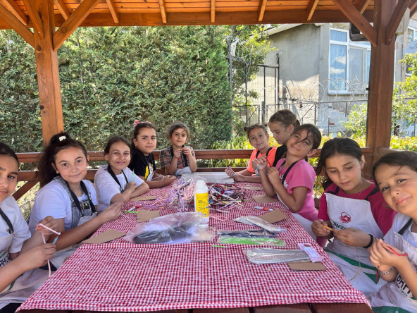 Ayvansaray Bahçe'den Quiling Atölyesi: Çocuklarımız İçin Sanat Dolu Bir Gün