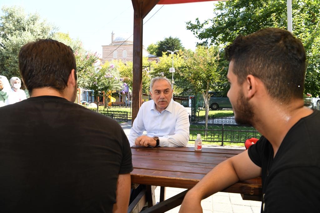 Başkan Turan Çalışmaları Yerinde Takip Etti