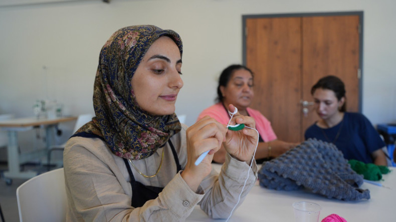 Vatandaşlarımız, KARINCA El Emeği Eğitim Birimi'nin Silivrikapı'daki Amigurumi Atölyesi'nde Buluşuyor