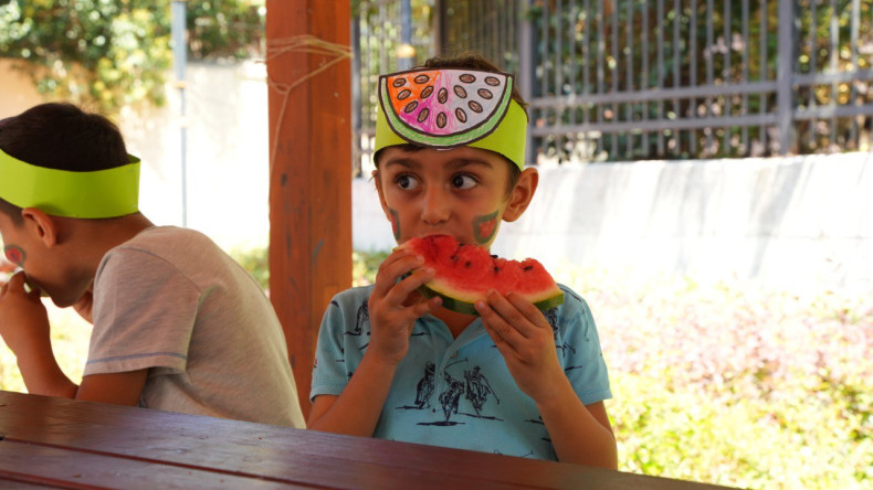 Kütüphanede Bir Yaz Günü: FANÇO Karpuz Şenliğimiz, Çocuklarımızla Renkli Anlara Sahne Oldu