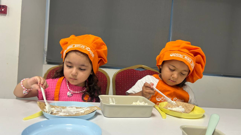 Minik Şeflerimiz, Fındıkzade Çukurbostan Yaşam Merkezimizde Sağlıklı Mutfaklarla Buluşuyor