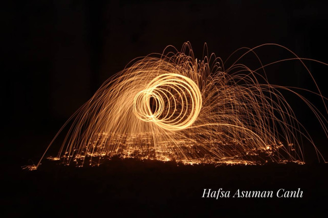 Işığın Yedikule Hisarı'ndaki Buluşması: Uzun Pozlama Fotoğraf Gecesi