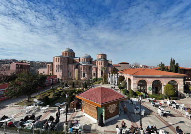 İstanbul'un Tarihî Panoraması Eşliğinde Zeyrekhane Ziyaretçilerini Ağırlıyor