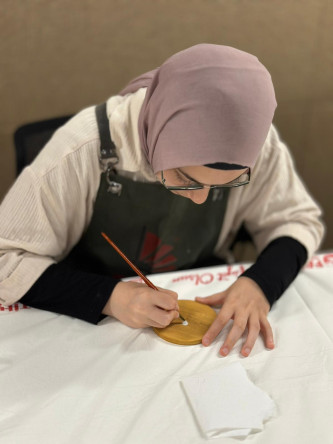 Gençlerimiz Vatan Kütüphanesi'nde Çintemaniyi Keşfetti, Desenlerle Buluştu