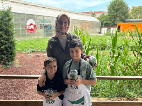 Yedikule Bahçe'de Anneler ve Çocuklarımız İçin Salata Zamanı