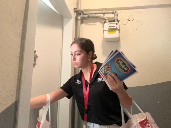 Mahallelerimizde Halkla İlişkiler Ofisimizden Ziyaret ve Hediyelerle Sohbet Dolu Anlar