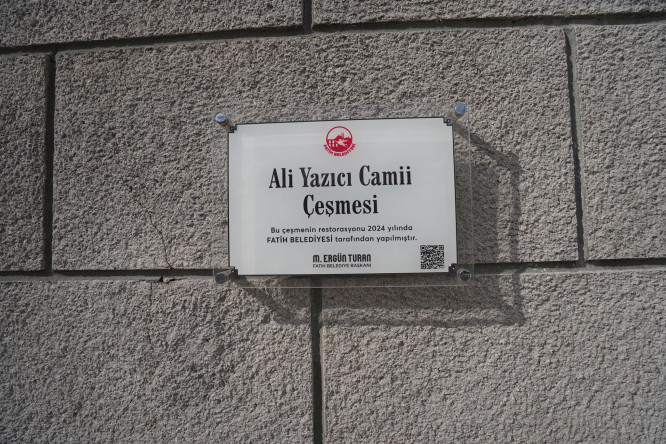 Ali Yazıcı Camii Çeşmesi Suyuna Kavuştu
