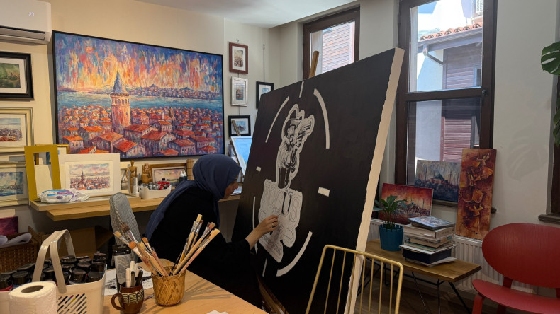 KARINCA El Emeği Eğitim Birimi ile Ayvansaray'da Resim Eğitimi: Cemal Toy Rehberliğinde Gençler Sanatla Bir Arada