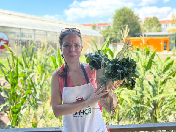 Yedikule Bahçe'de Sebze Buketleri Sağlıklı Yaşamı ve Estetiği Buluşturdu