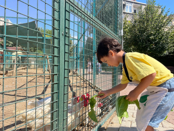 Yedikule Bahçe'de Minik Çiftçilerimiz İlk Tohumlarını Toprakla Buluşturuyor