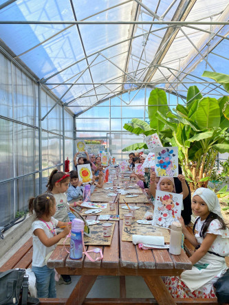 Ayvansaray Bahçe'de Çocuklarımız Suluboya Atölyesi ile Sanatı ve Doğayı Keşfetti
