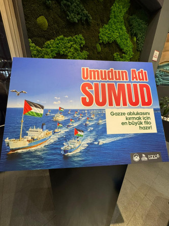 FANÇO'daki Öğrencilerimizin Ellerinden Vicdan ve Umudun Sesi: “Umudun Adı Sumud” Sergisi Fatih Merkez Kütüphanesi'nde
