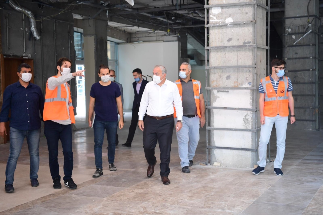 başkan turan fatih kütüphane haberi