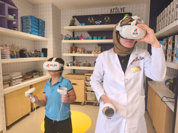 Bilim Fatih'in Sanal Gerçeklik Etkinliği, Öğrencilerimizi Teknolojiyle Buluşturdu