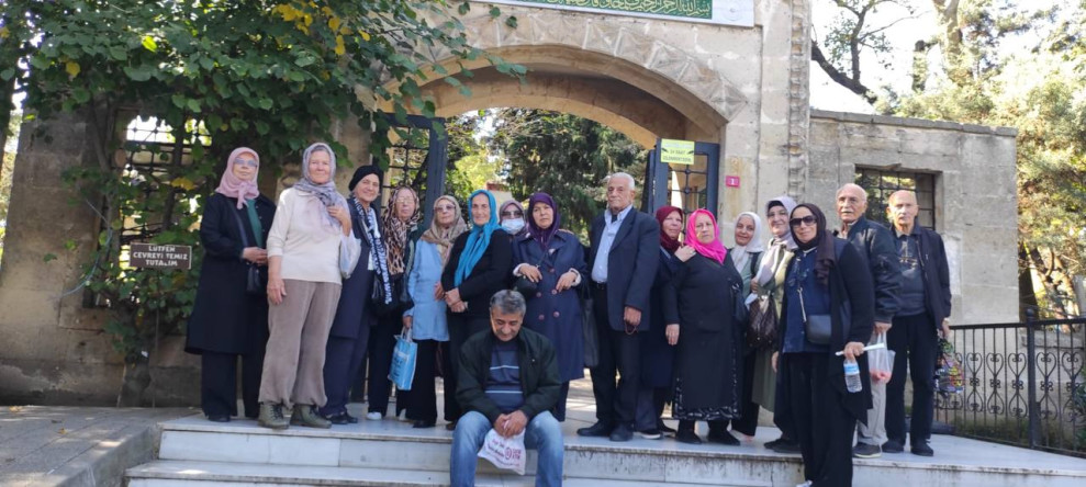 Yadigâr Kahvesi'ndeki Büyüklerimiz “Boğaz'ın Manevi Muhafızları” Türbe Gezisi'nde Buluştu