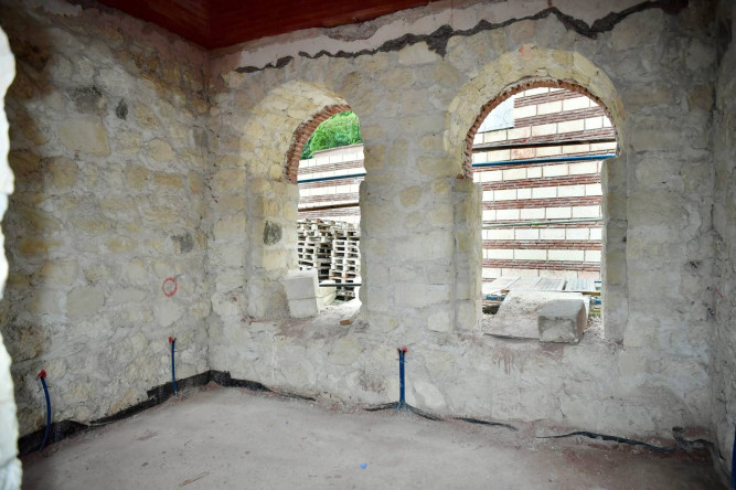 Başkan Turan ile Prof. Dr. İhsan Fazlıoğlu Yeniçeşme, Muid Ahmet ve Haliliye Medreselerindeki Restorasyon Sürecini Yerinde İnceledi