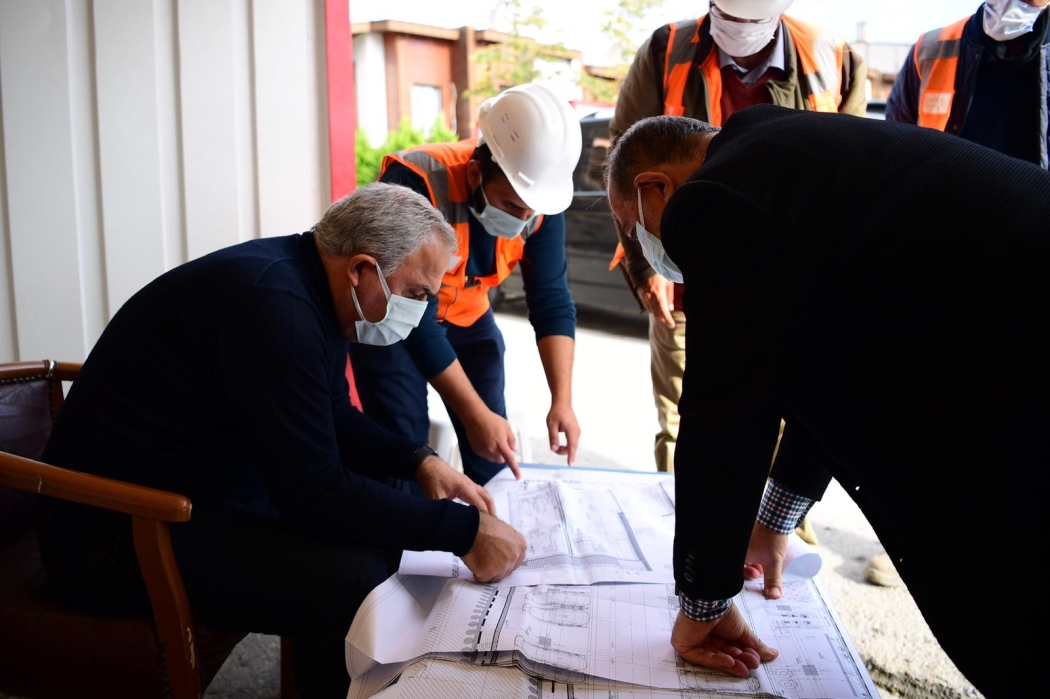 başkan turan projeleri inceledi