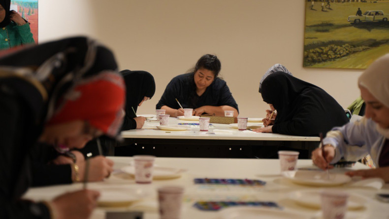 Tezhipte Rokoko Zarafeti Kadırga Sanat Galerileri'nde