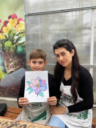 Ayvansaray Bahçe'de Çocuklarımız Suluboya Atölyesi ile Sanatı ve Doğayı Keşfetti