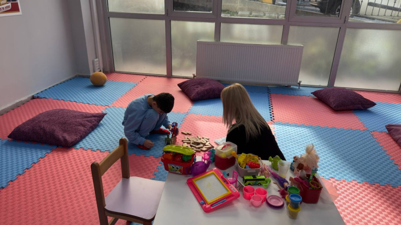 Sosyal İşler Birimimiz Tarafından Dervişali Engelli Koordinasyon Merkezi'nde Çocuklarımıza Yönelik Duyu Bütünleme Destek Programı