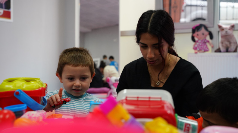 Dervişali Engelli Koordinasyon Merkezi'nde Özel Çocuklarımız İçin Oyun Grubu Çalışmaları Devam Ediyor