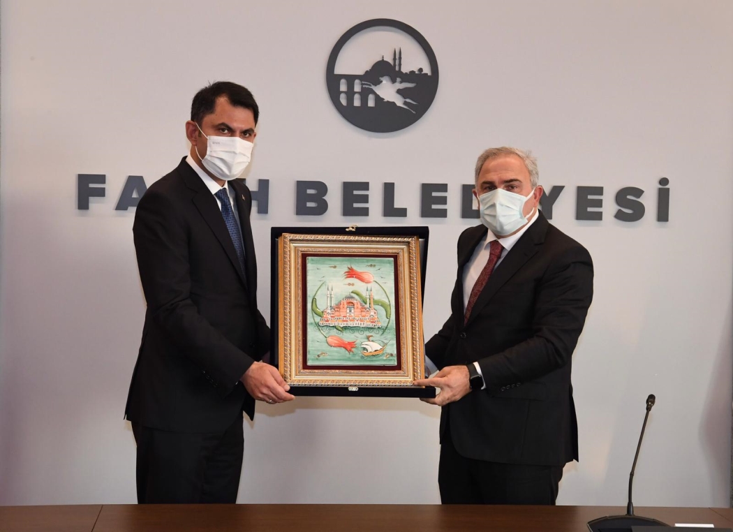 Bakan Murat Kurum Fatih Belediyesi'ni Ziyaret Etti