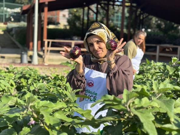 Yedikule Bahçe'de Sebze Buketleri Sağlıklı Yaşamı ve Estetiği Buluşturdu