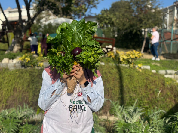 Yedikule Bahçe'de Sebze Buketleri Sağlıklı Yaşamı ve Estetiği Buluşturdu