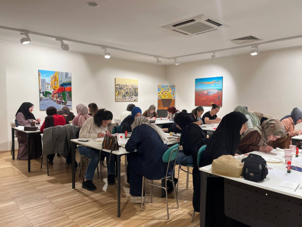 Kadırga Sanat Galerileri'nde Tezhip Sanatı Modern Kartpostallarla Buluştu