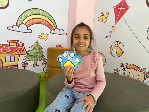 Sümbülefendi Çocuk Kütüphanemizde Minik Ellerle Renklenen Keyifli Sukuşi Çalışması