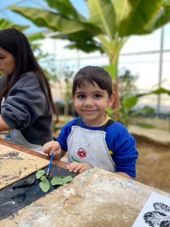 Ayvansaray Bahçe'de Çocuklarımızla Botanik Baskı Yapıyor, Doğanın İzlerini Kağıda Taşıyoruz