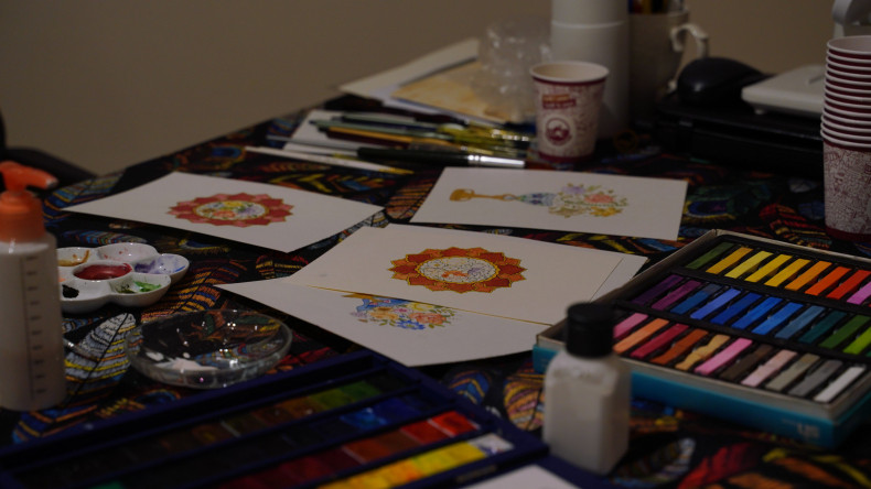 Tezhipte Rokoko Zarafeti Kadırga Sanat Galerileri'nde