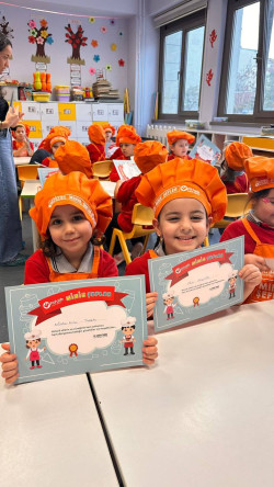 Topkapı Mehmet Bey Anaokulu'nda Minik Şeflerimizle Keyifli ve Eğitici Bir Mutfak Buluşması