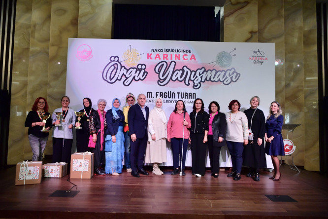 Başkan Turan'ın Katılımıyla 2. Örgü Yarışması, KARINCA ve NAKO'nun Desteğiyle Neslişah Sultan'da Üreten Kadınları Buluşturdu